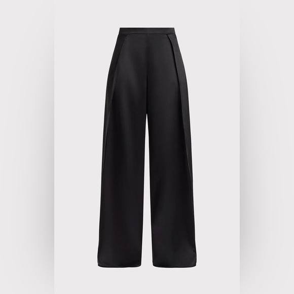 Herve leger - ICON HIGH WAIST SILK WIDE LEG PANTS - Picture 2 of 2